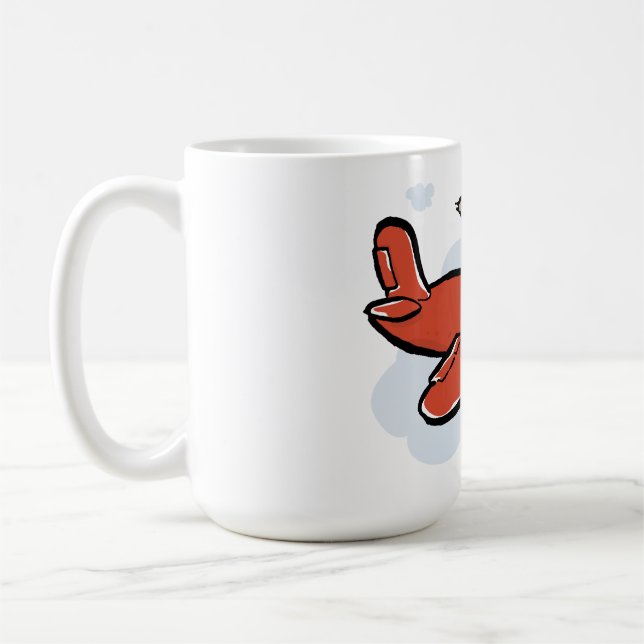 Mug chèvre volante (Gauche)