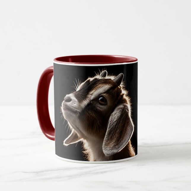 Mug Chevreau curieux (Devant gauche)