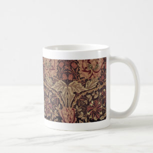 Mug Chèvrefeuille par William Morris, Art de fleurs de