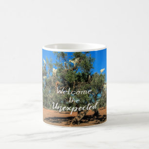 Mug Chèvres amusantes dans les arbres Bienvenue à l'in