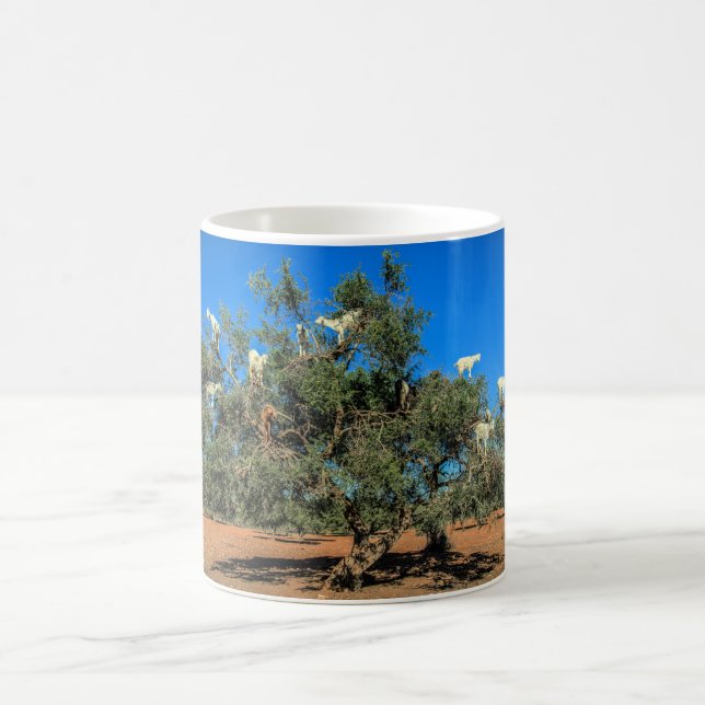 Mug Chèvres drôles dans les arbres (Centre)
