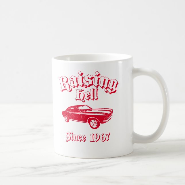 Mug Chevrolet Camaro 1967 solides solubles 396 (Droite)