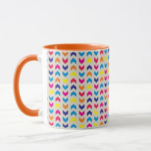 Mug Chevron aztèque coloré