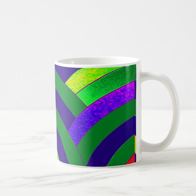 Mug chevrons chic et design (Droite)