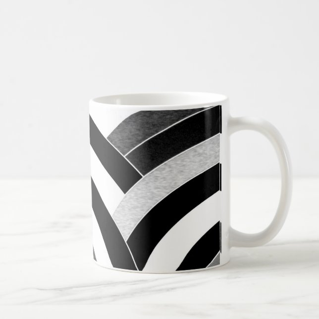 Mug chevrons chic et design (Droite)