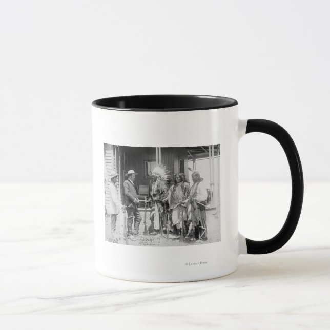 Mug Cheyenne Hommes Converse avec blanc (Droite)