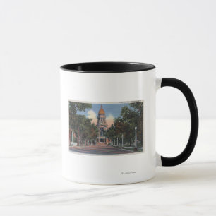 Mug Cheyenne, WY - vue de capitol d'état et Drivewa