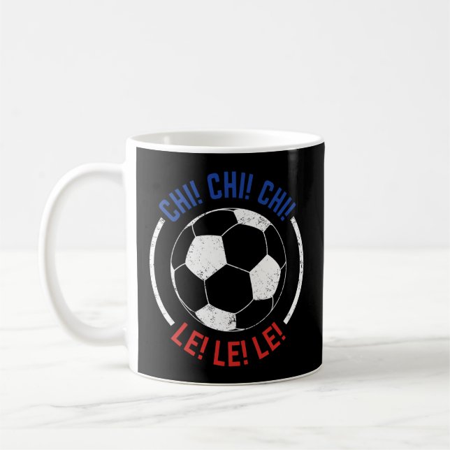 Mug Chi Chi Le Chant Chili Soccer Futbol (Gauche)