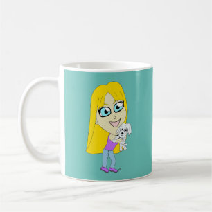 Mug Chibi avec un chiot