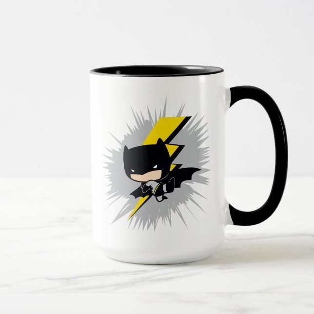 Mug Chibi Batman Lightning Kick (Droite)