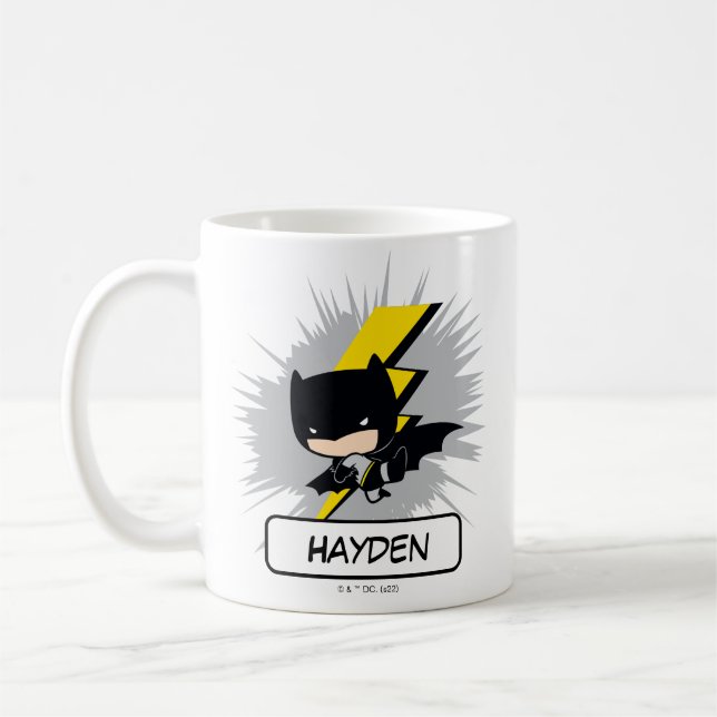 Mug Chibi Batman Lightning Kick (Gauche)