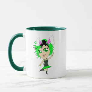 Mug chibi bunnygirl