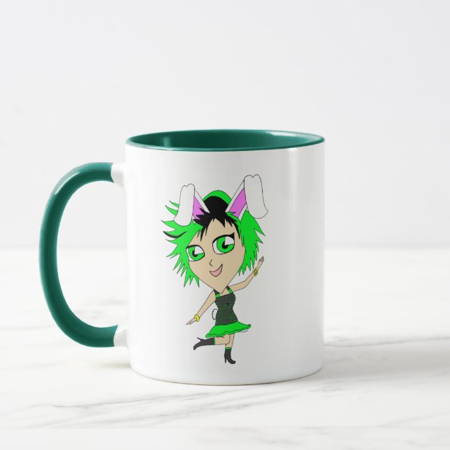 Mug chibi bunnygirl (Gauche)