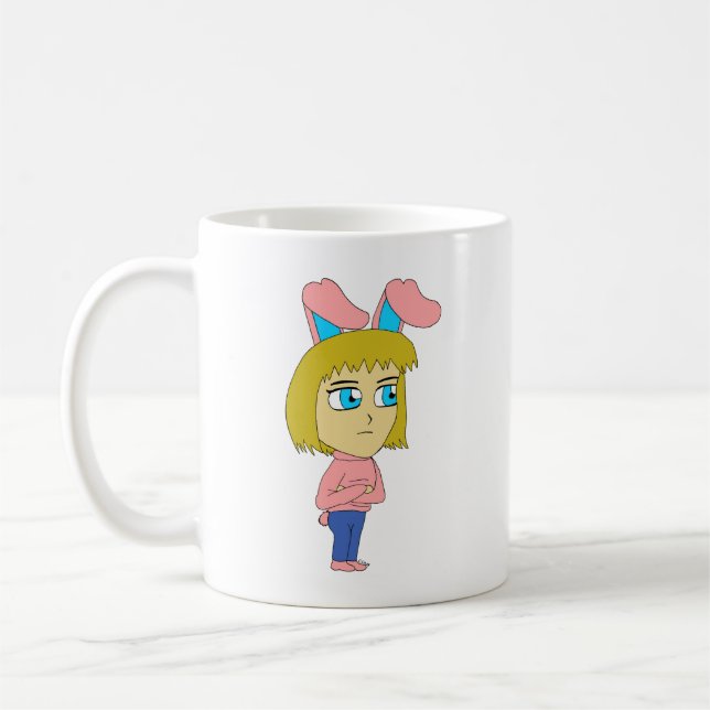 Mug chibi bunnygirl (Gauche)
