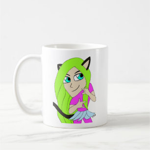 Mug chibi catgirl