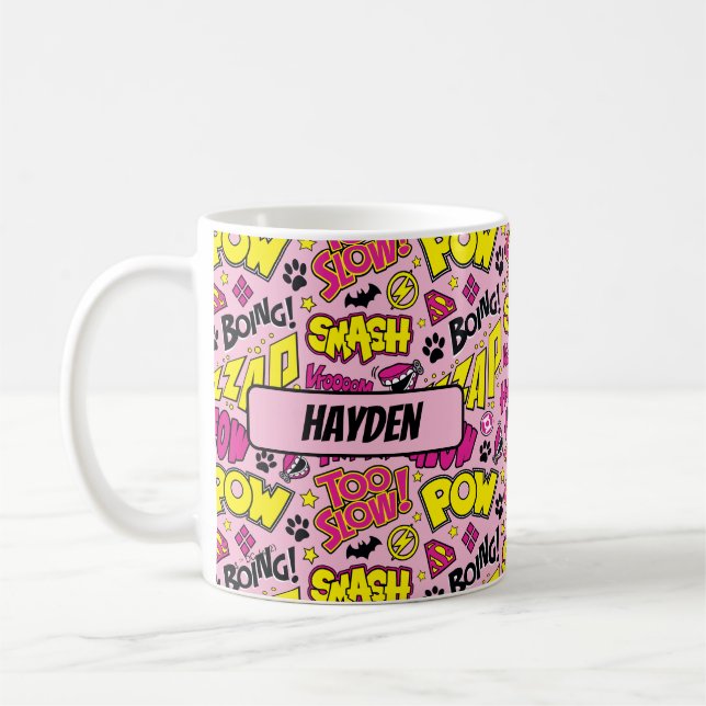 Mug Chibi Comic Phases et Logos Motif (Gauche)