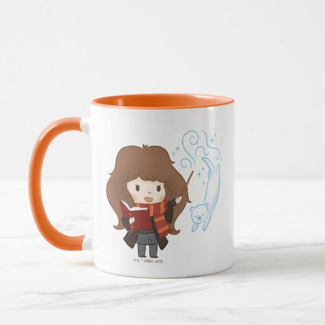 Mug Chibi Hermione Granger Patronus (Gauche)