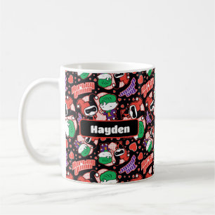 Mug Chibi Joker et Harley Heart Motif