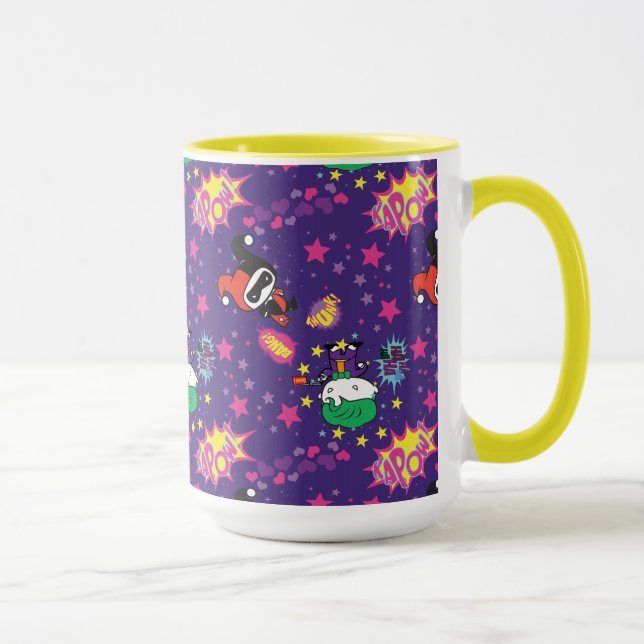 Mug Chibi Joker et Harley Motif (Droite)