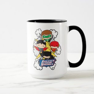 Mug Chibi Justice League of America Explosion