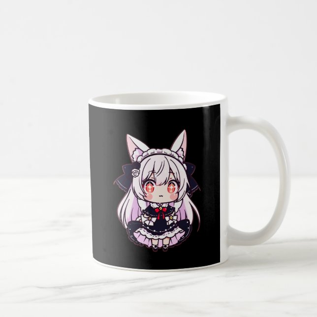 Mug Chibi Neko gothique lolita (Droite)