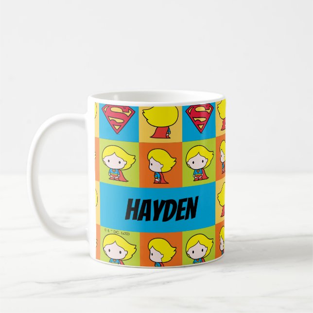 Mug Chibi Supergirl retournement de caractère (Gauche)