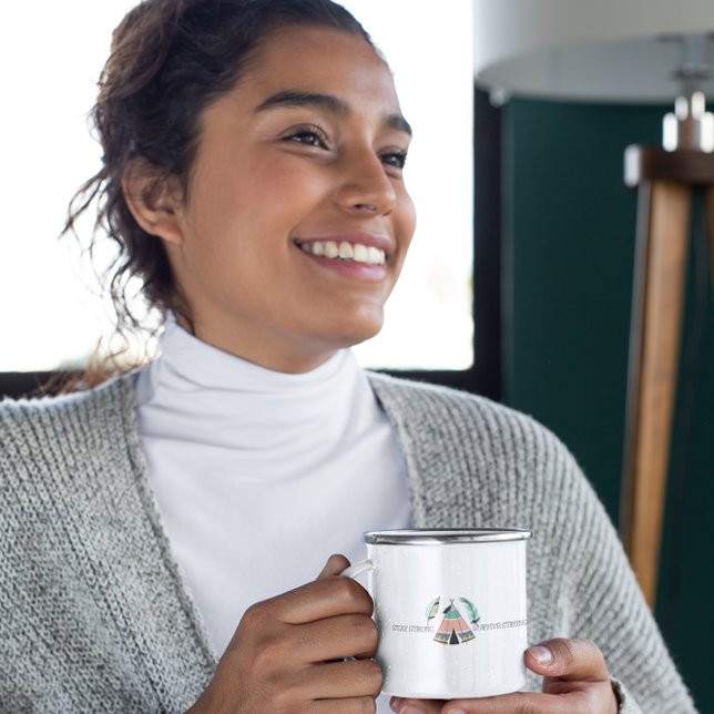 Mug Chic autochtone Teepee Inspiration (Zazzle Chic Indigenous Native Teepee Inspirational Coffee Mug)