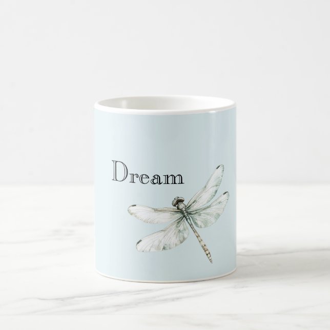 Mug Chic Blue Dragonfly Dream (Centre)