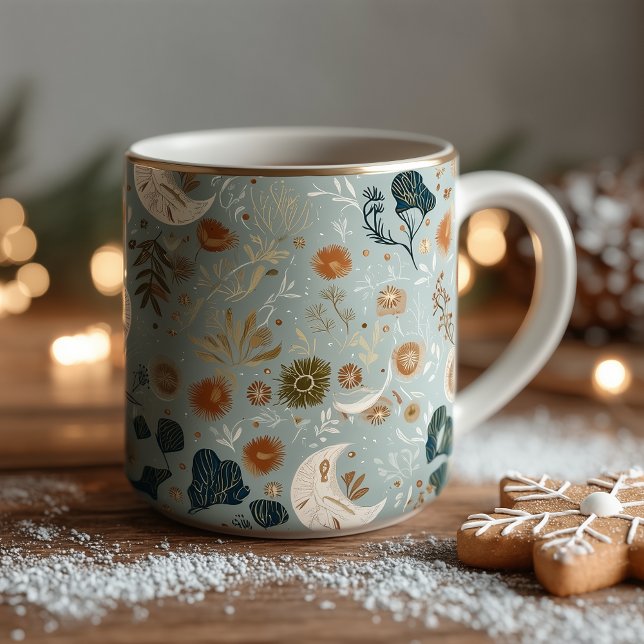 Mug Chic Boho personnalisé avec nom personnalisé - (Créateur téléchargé)