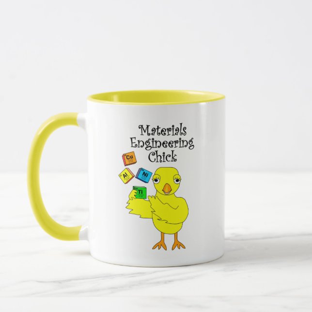 Mug Chic d'ingénierie des matériaux (Gauche)