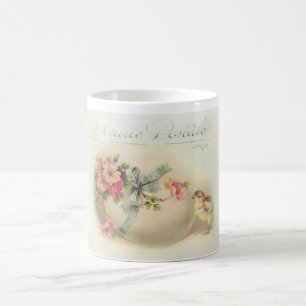 Mug chic et oeuf victorien de Pâques