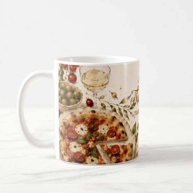 Mug Chic Pizza & Prosecco Friendsgiving (Gauche)