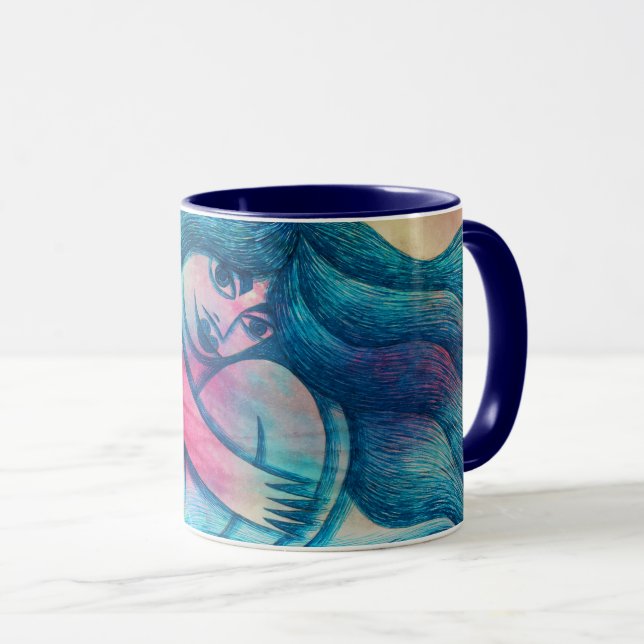 Mug Chica disfrutando el momento 3 (Devant droit)
