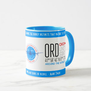 Mug Chicago, États-Unis élégant