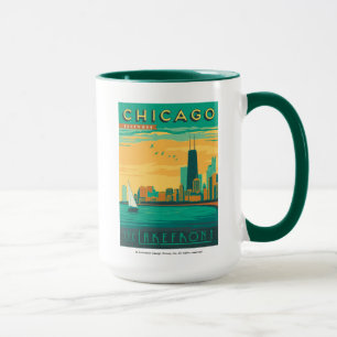Mug Chicago, IL - Profitez du bord de mer