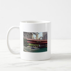 Mug Chicago IL - Taxi aquatique sous le pont de Columb