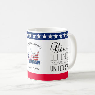Mug Chicago, Illinois, États-Unis élégant