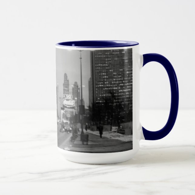 Mug Chicago Michigan Avenue @ Nuit 6 mars 1967 (Droite)