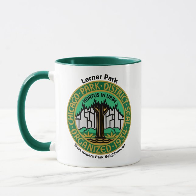 Mug Chicago Park District, parc Lerner (Gauche)