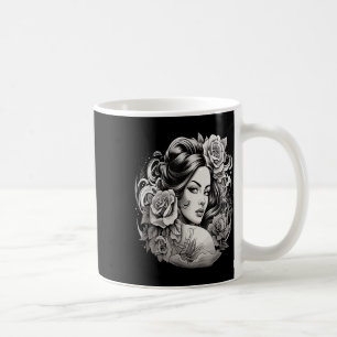 Mug Chicano Chicana La Raza Barrio Tatouage Art Décès 