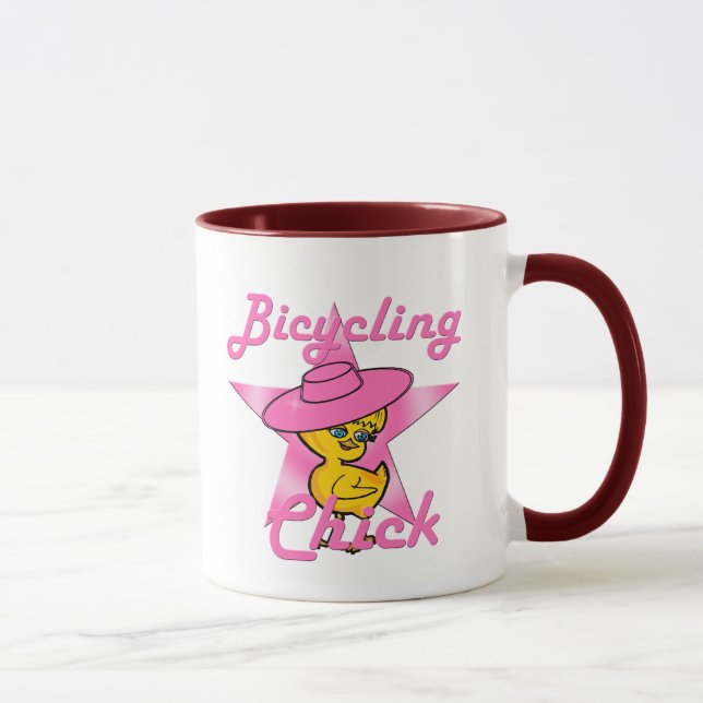 Mug Chick à bicyclette #8 (Droite)