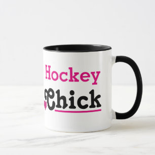 Mug Chick de hockey