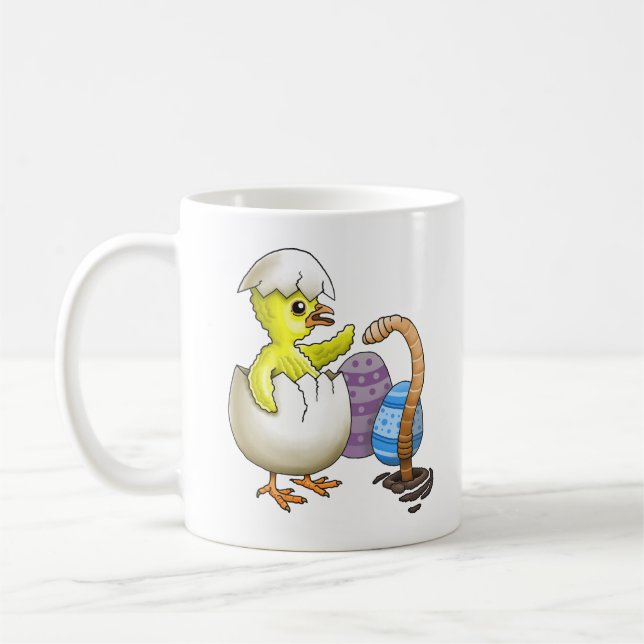 Mug Chick de Pâques éclos (Gauche)