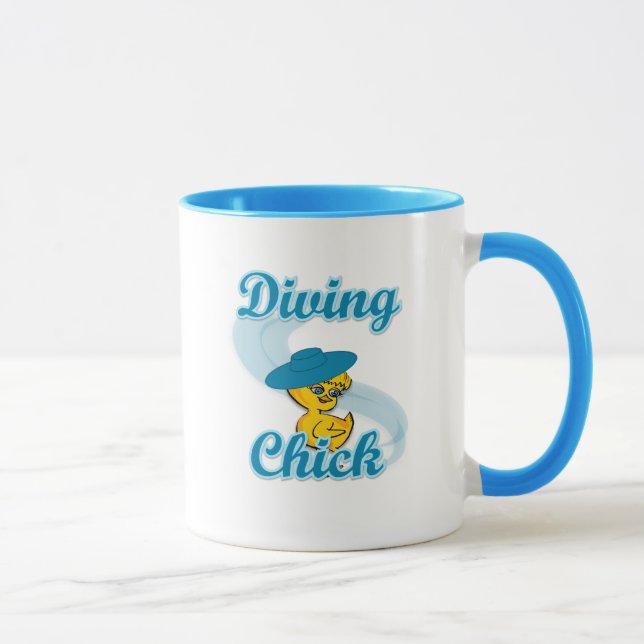 Mug Chick de plongée #3 (Droite)