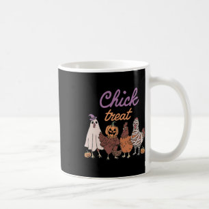Mug Chick Ou Traitez Halloween Drôle Pour Les Amateurs