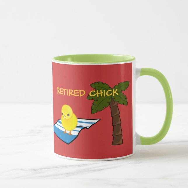 Mug Chick retraité (Droite)