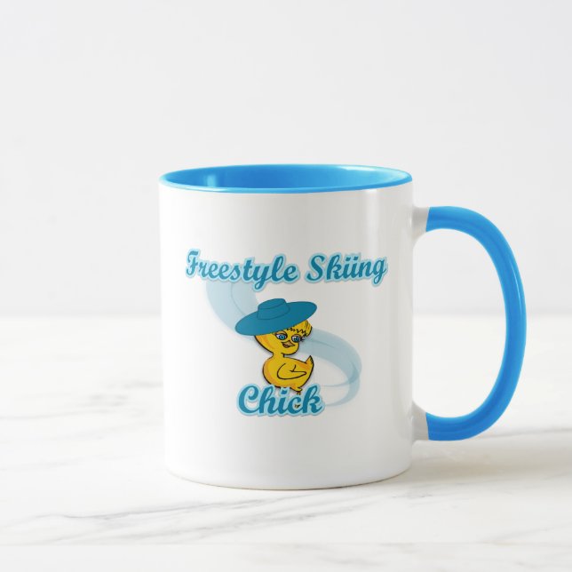 Mug Chick Ski Freestyle #3 (Droite)