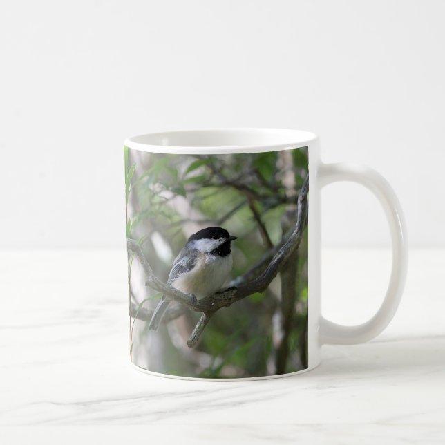 Mug chickadee Noir-couvert (Droite)