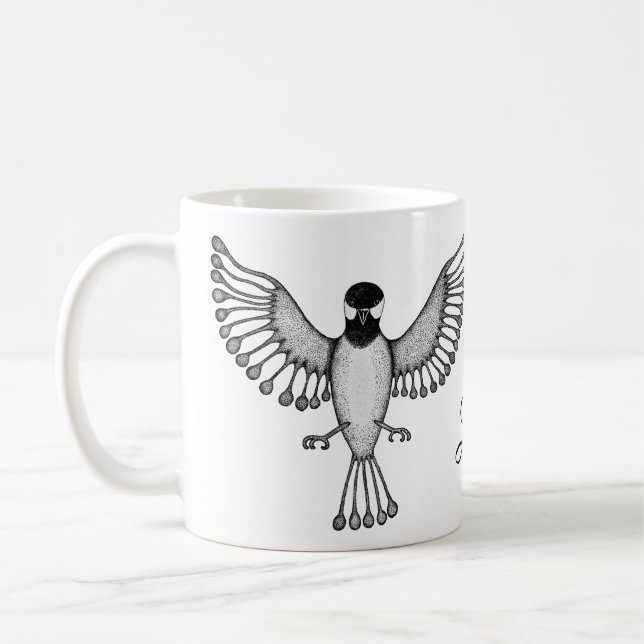 Mug Chickadee personnalisé (Gauche)