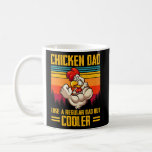 Mug Chicken Dad Like A Regular Dad Farmer Farming<br><div class="desc">Chicken Dad Like A Regular Dad Farmer Farming Father Day Gift. Perfect gift for your dad,  mom,  papa,  men,  women,  friend and family members on Thanksgiving Day,  Christmas Day,  Mothers Day,  Fathers Day,  4th of July,  1776 Independent day,  Veterans Day,  Halloween Day,  Patrick's Day</div>